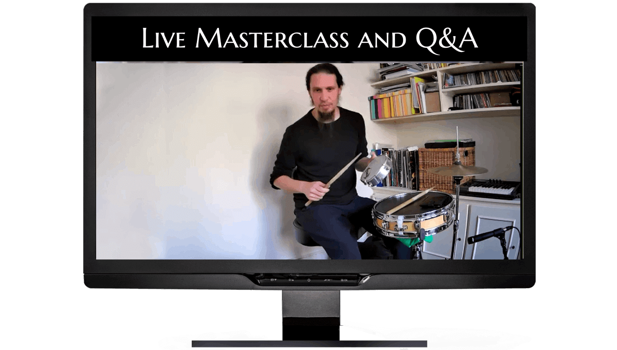 Live Masterclass and Q&A To Learn Brazilian Drum Kit 