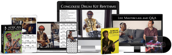 Learn Congolese Drum Kit Rhythms